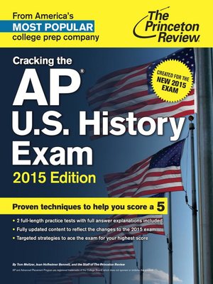 Cracking the AP U.S. History Exam, 2015 Edition - ebook